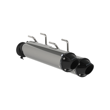 MBRP AT-9706PT - Stacked Dual Slip On Exhaust Pipe Performance Series For 15-19 Arctic Cat WildCat X Models MBRP