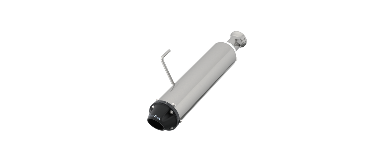 MBRP AT-9707PT - Single Slip-On Performance Series For 14 -20 Arctic Cat WildCat Trail MBRP