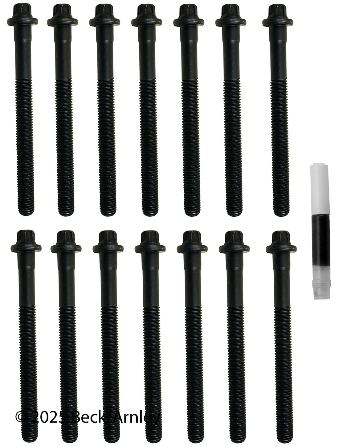 Beck/Arnley 016-1048 2001-2006 BMW 325Ci Engine Cylinder Head Bolt Set