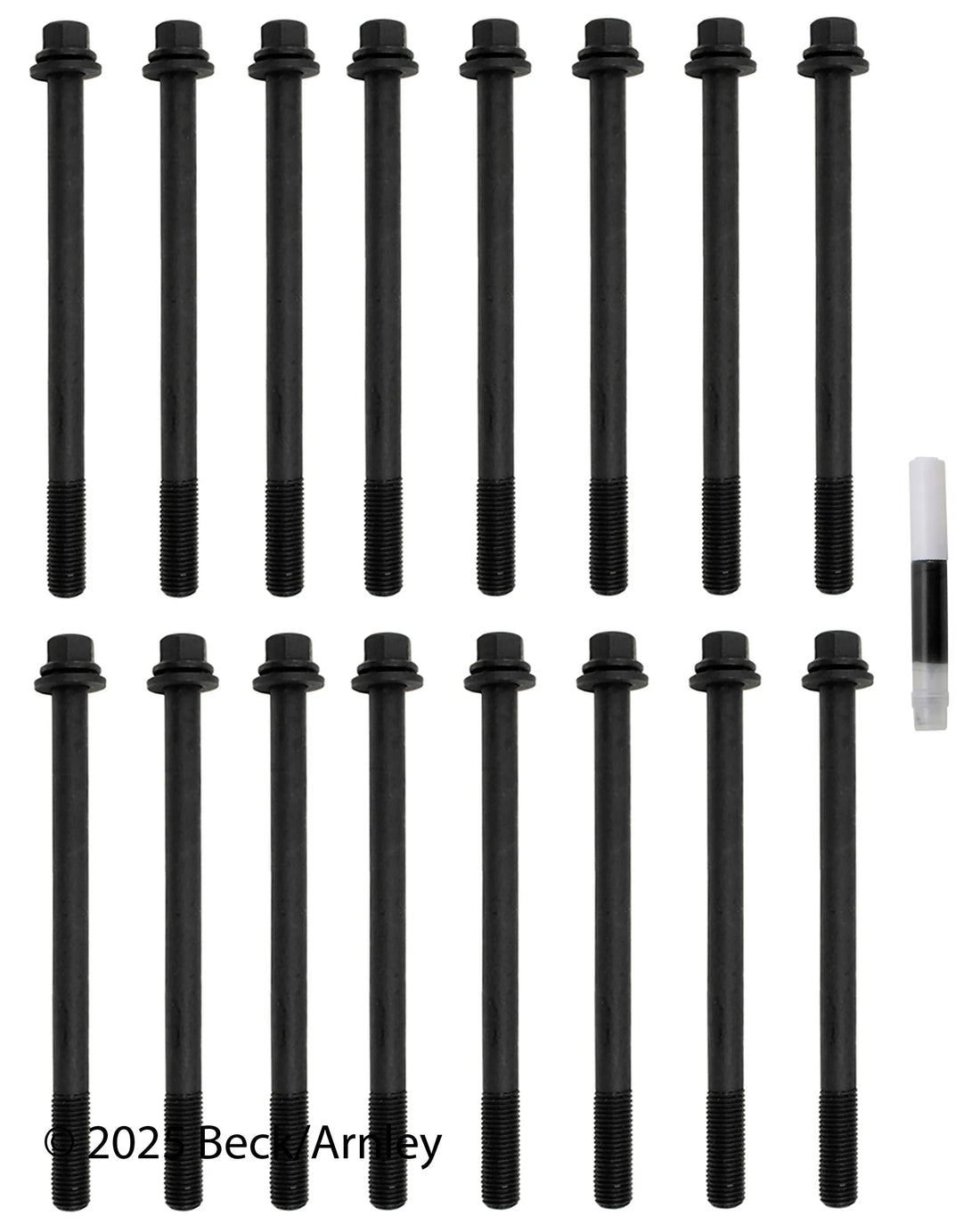 Beck/Arnley 016-1060 1998-2005 Honda Accord Engine Cylinder Head Bolt Set