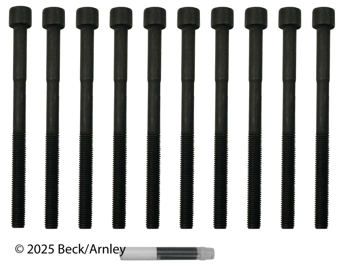 Beck/Arnley 016-1075 2009-2025 Toyota Corolla Engine Cylinder Head Bolt Set