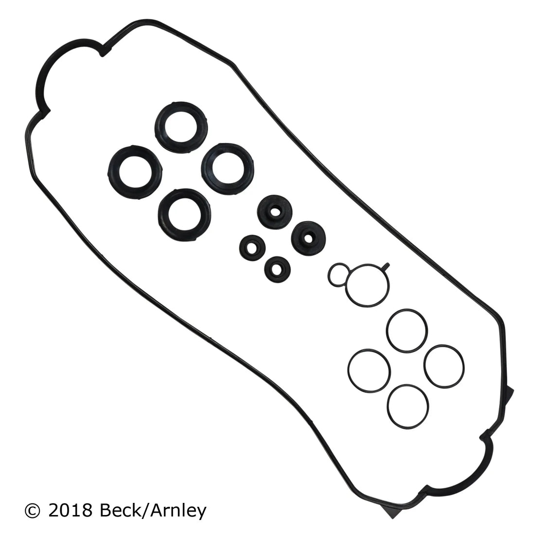 Beck/Arnley 036-1793 1988-1995 Honda Civic Engine Valve Cover Gasket Set