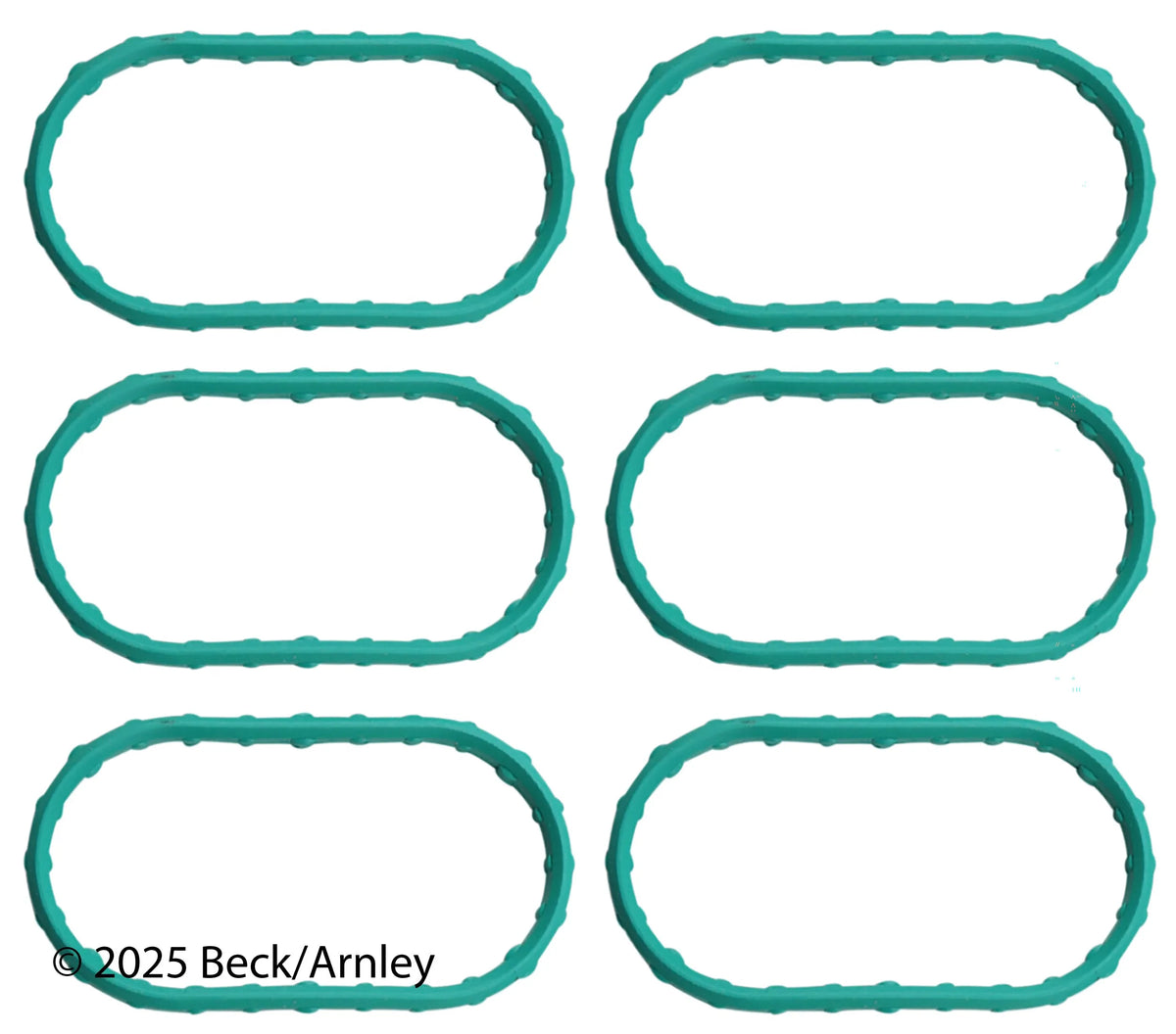 Beck/Arnley 037-6185 2001-2008 Jaguar S-Type Fuel Injection Plenum Gasket Set