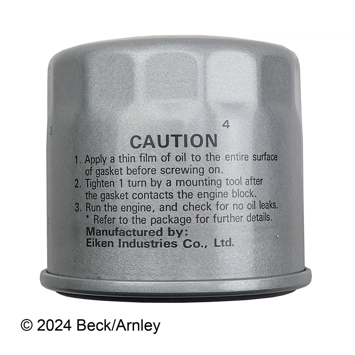 Beck/Arnley 041-8055 2011-2014 Mazda 2 Engine Oil Filter
