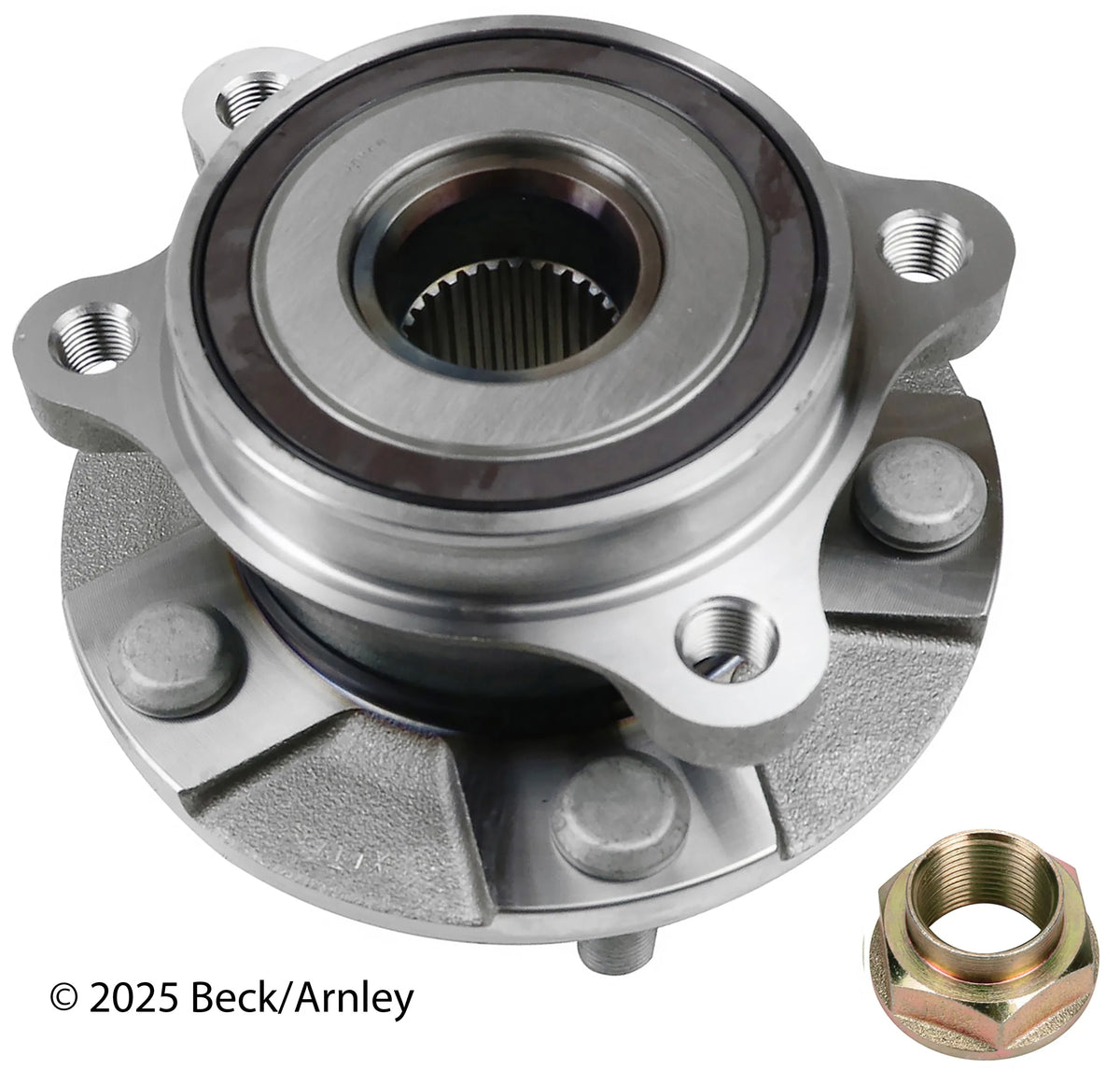 Beck/Arnley 051-6190 2016-2020 Toyota Mirai Wheel Bearing and Hub Assembly