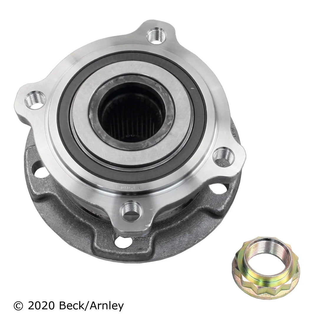Beck/Arnley 051-6242 2008-2019 BMW X6 Wheel Bearing and Hub Assembly