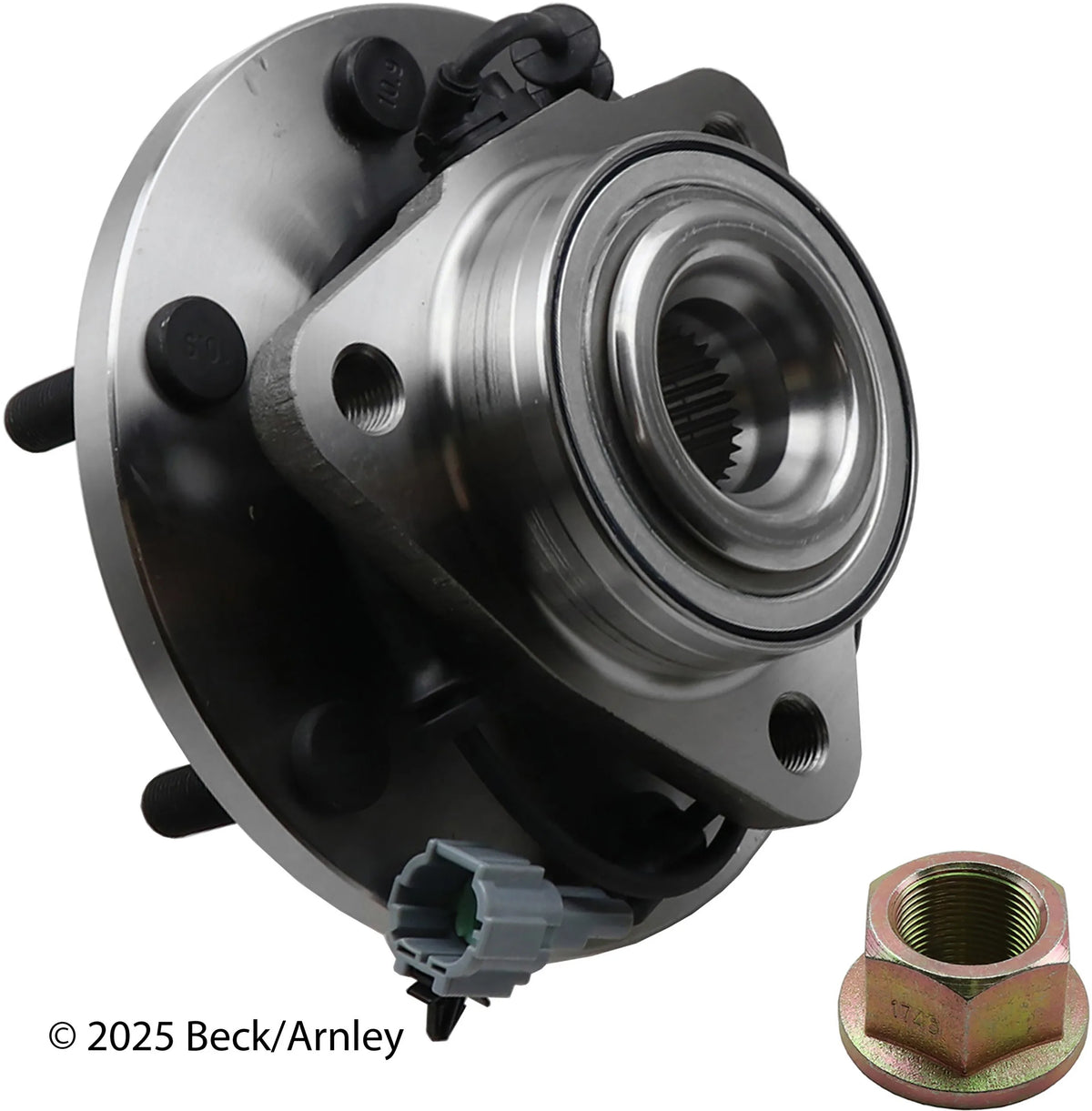 Beck/Arnley 051-6410 2008-2012 Nissan Armada Wheel Bearing and Hub Assembly