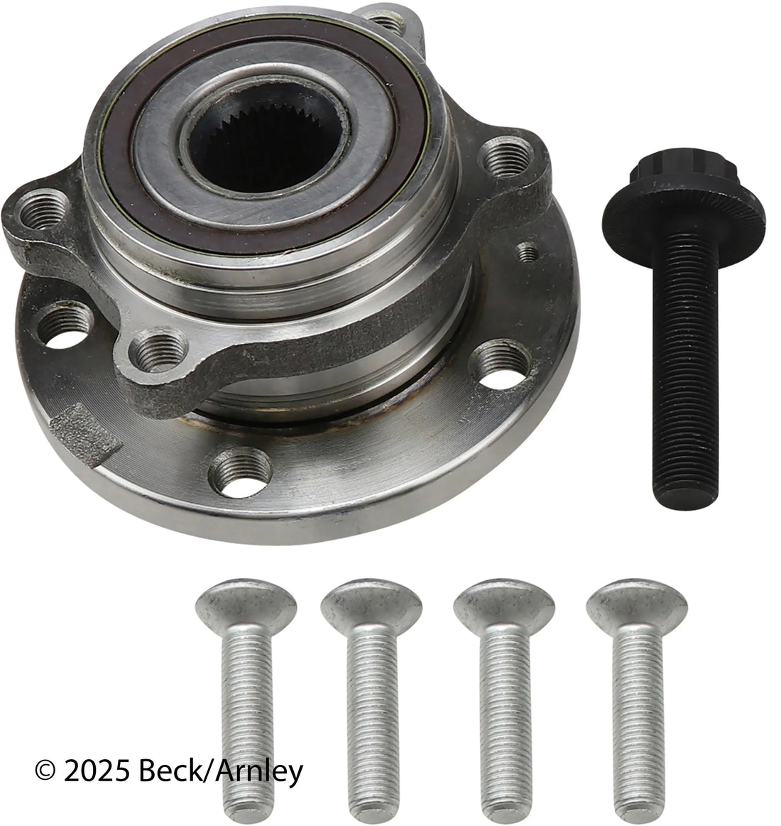 Beck/Arnley 051-6468 2012-2013 Audi TT RS Quattro Wheel Bearing and Hub Assembly