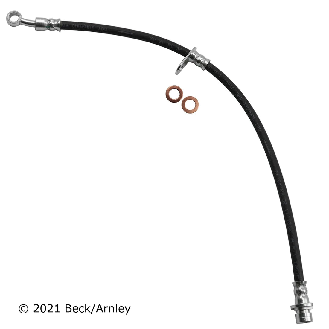 Beck/Arnley 073-1890 2008-2012 Honda Accord Brake Hydraulic Hose