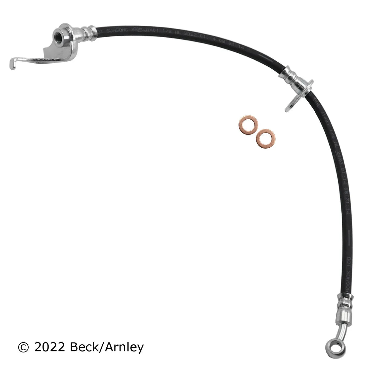 Beck/Arnley 073-1958 2009-2013 Honda Fit Brake Hydraulic Hose
