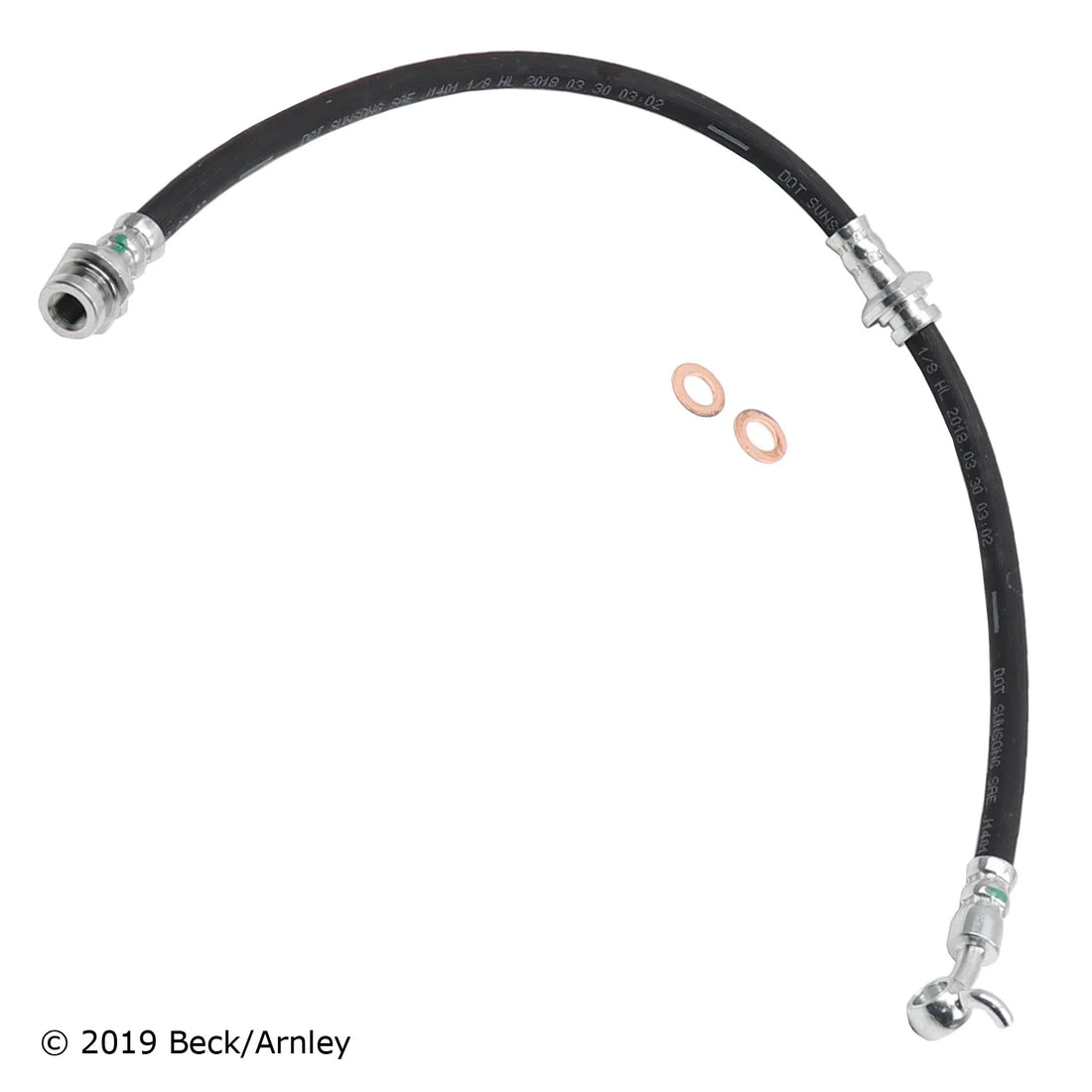 Beck/Arnley 073-2084 2014-2019 Nissan Versa Note Brake Hydraulic Hose