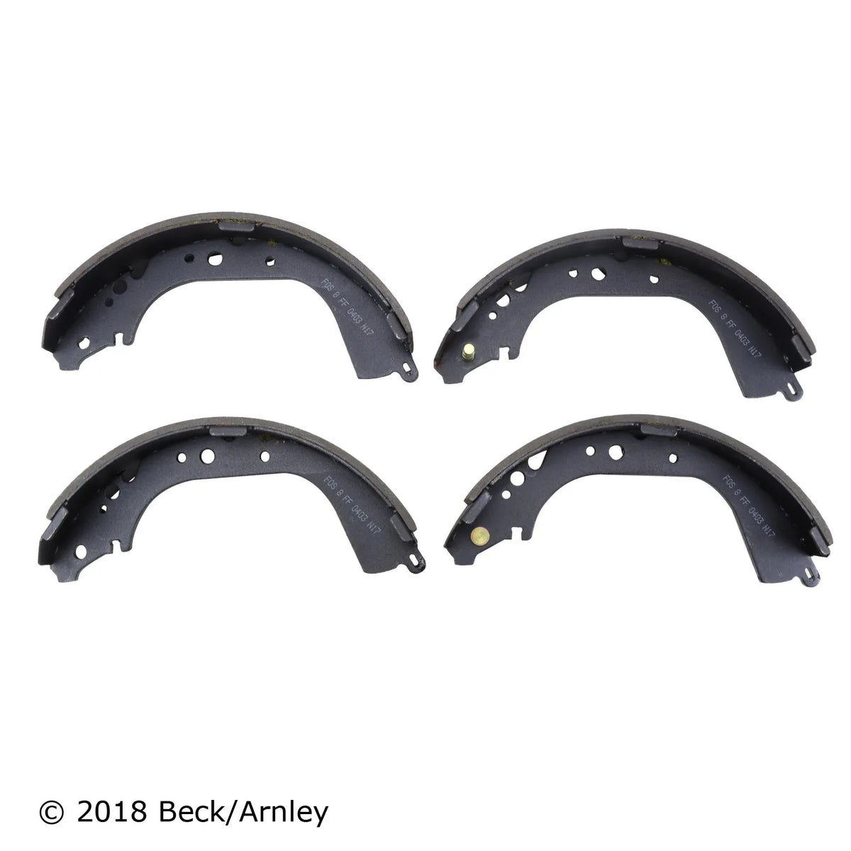 Beck/Arnley 081-2198 1993-1998 Toyota T100 Drum Brake Shoe