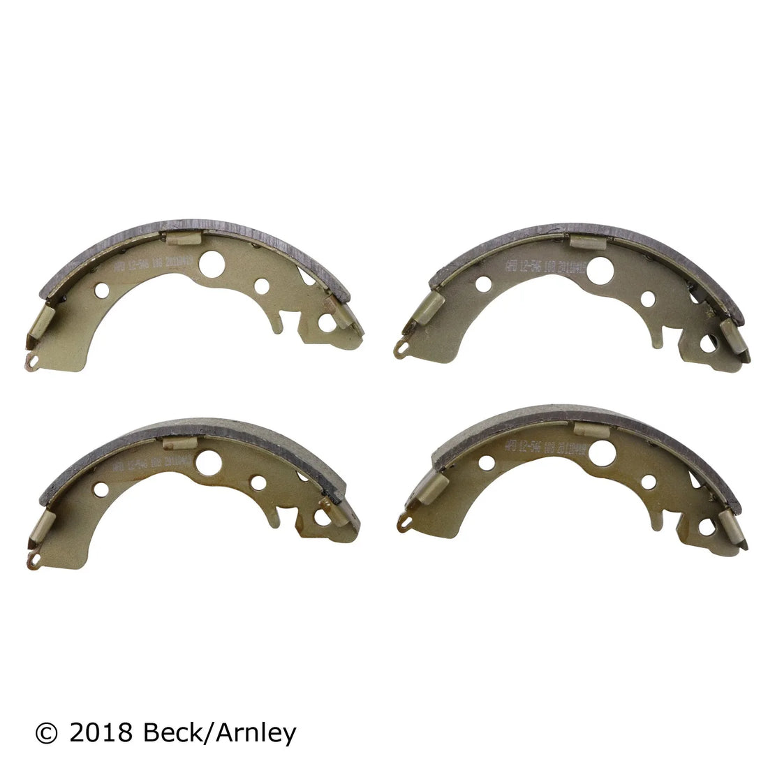 Beck/Arnley 081-2362 1993-1997 Honda Civic del Sol Drum Brake Shoe