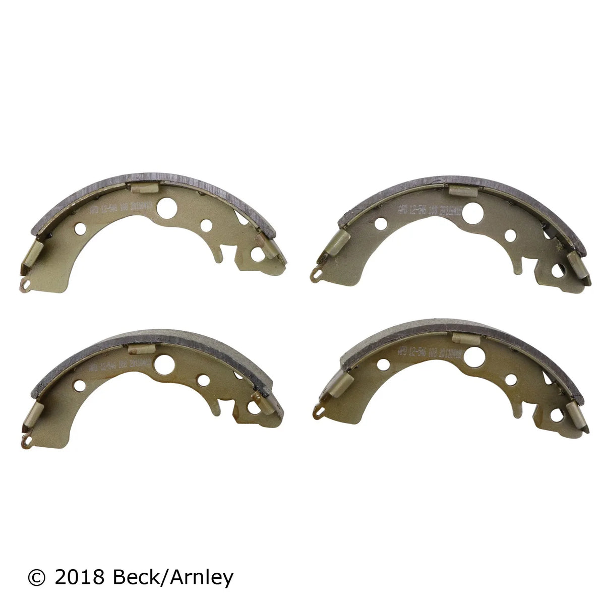 Beck/Arnley 081-2362 1993-1997 Honda Civic del Sol Drum Brake Shoe