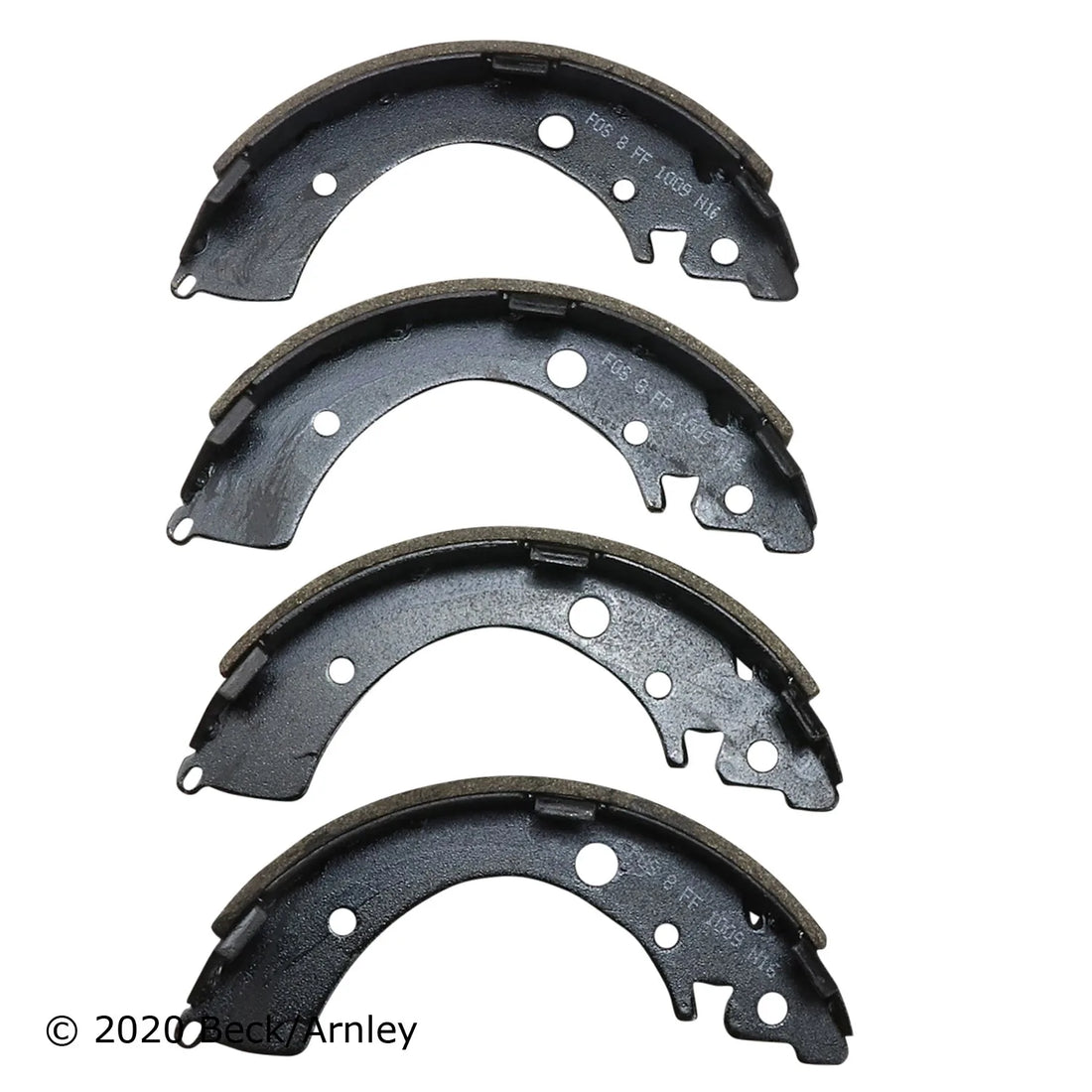 Beck/Arnley 081-2503 2007-2008 Honda Fit Drum Brake Shoe