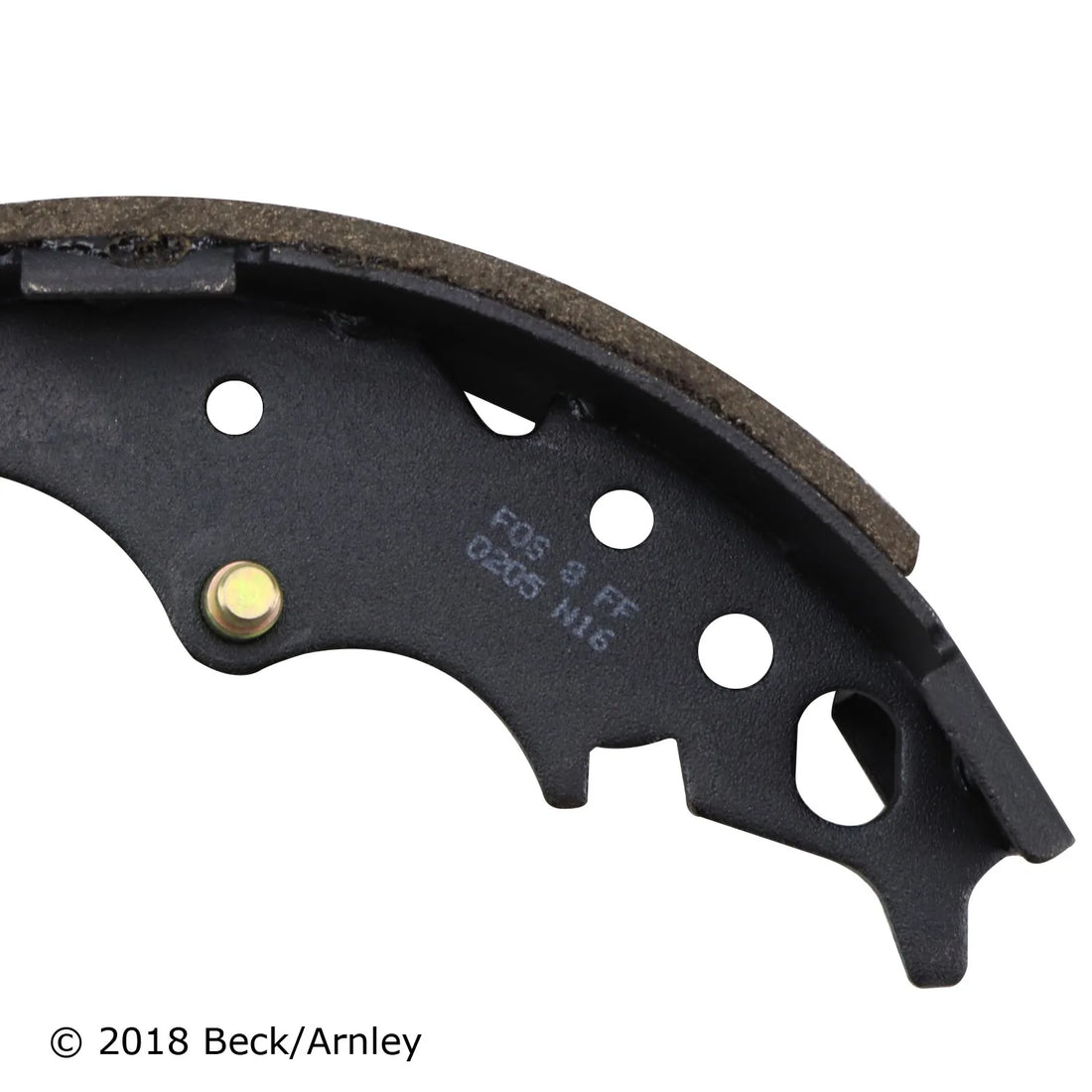 Beck/Arnley 081-3171 2004-2010 Toyota Sienna Drum Brake Shoe