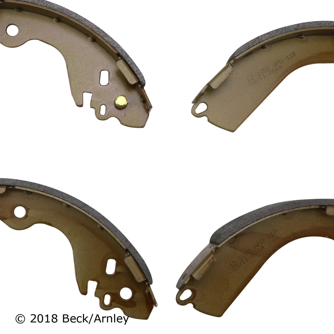 Beck/Arnley 081-3266 2013-2021 Nissan NV200 Drum Brake Shoe