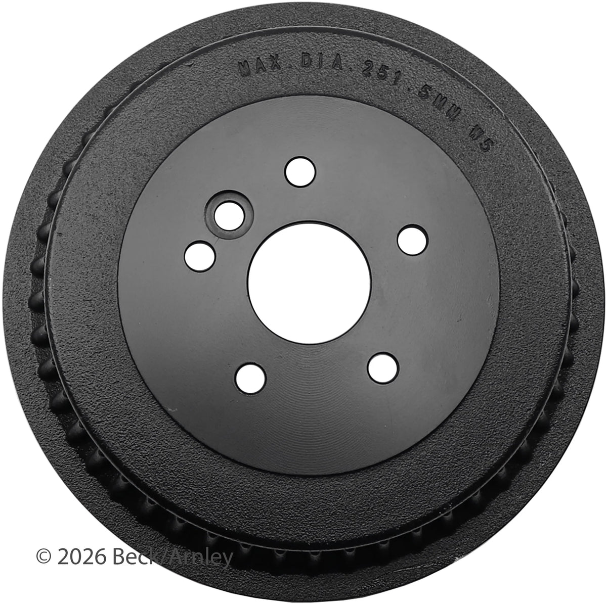 Beck/Arnley 083-2754 1998-2003 Toyota Sienna Brake Drum