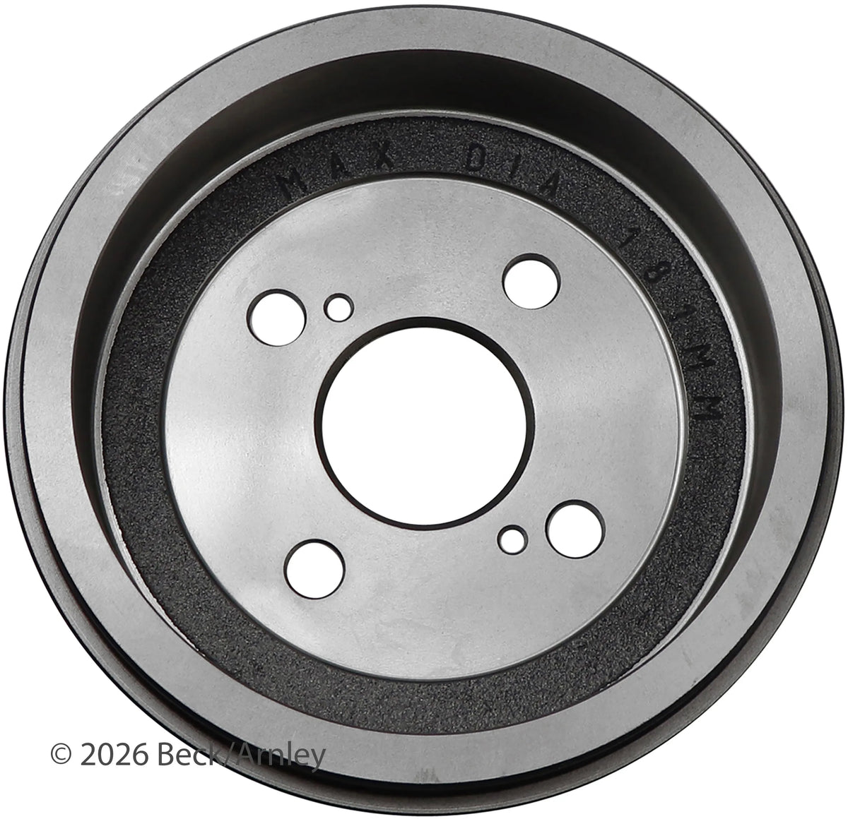 Beck/Arnley 083-2841 2000-2005 Toyota Echo Brake Drum