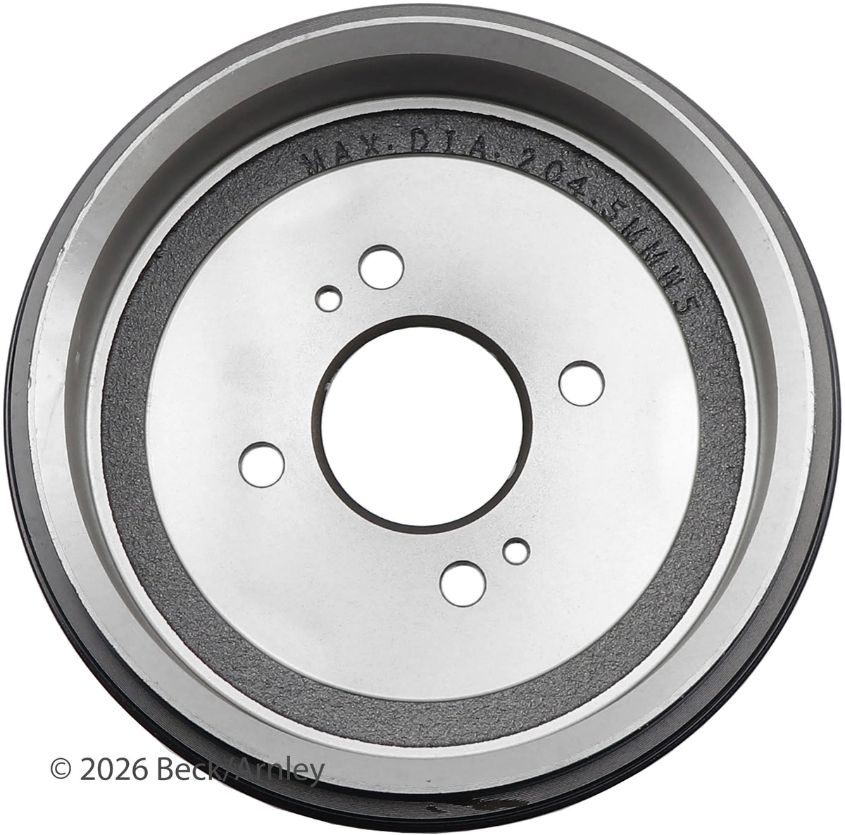 Beck/Arnley 083-3764 2020-2025 Nissan Versa Brake Drum