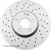 Beck/Arnley 083-3810 2015-2023 Mercedes-Benz C300 Disc Brake Rotor
