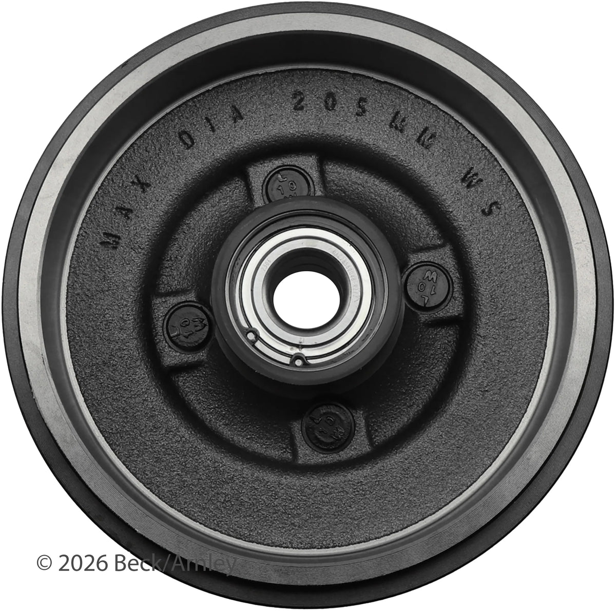 Beck/Arnley 083-3827 2017-2024 Mitsubishi Mirage G4 Brake Drum