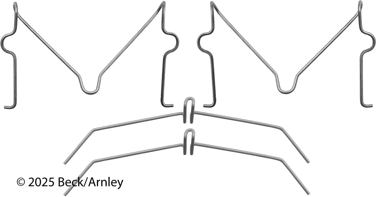 Beck/Arnley 084-0876 1976-1989 Toyota Land Cruiser Disc Brake Hardware Kit