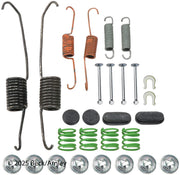 Beck/Arnley 084-1636 2009-2019 Toyota Corolla Drum Brake Hardware Kit