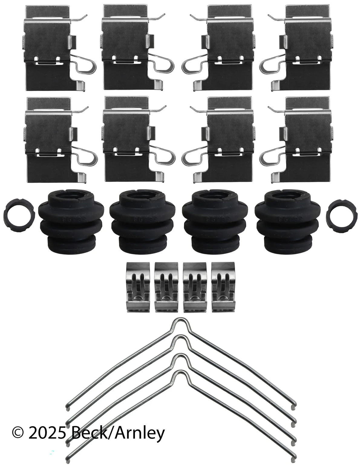 Beck/Arnley 084-1713 2023-2026 Toyota Crown Disc Brake Hardware Kit