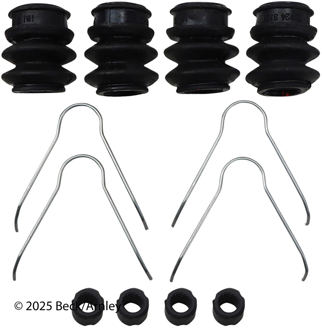 Beck/Arnley 084-1756 2010-2022 Toyota Prius Disc Brake Hardware Kit