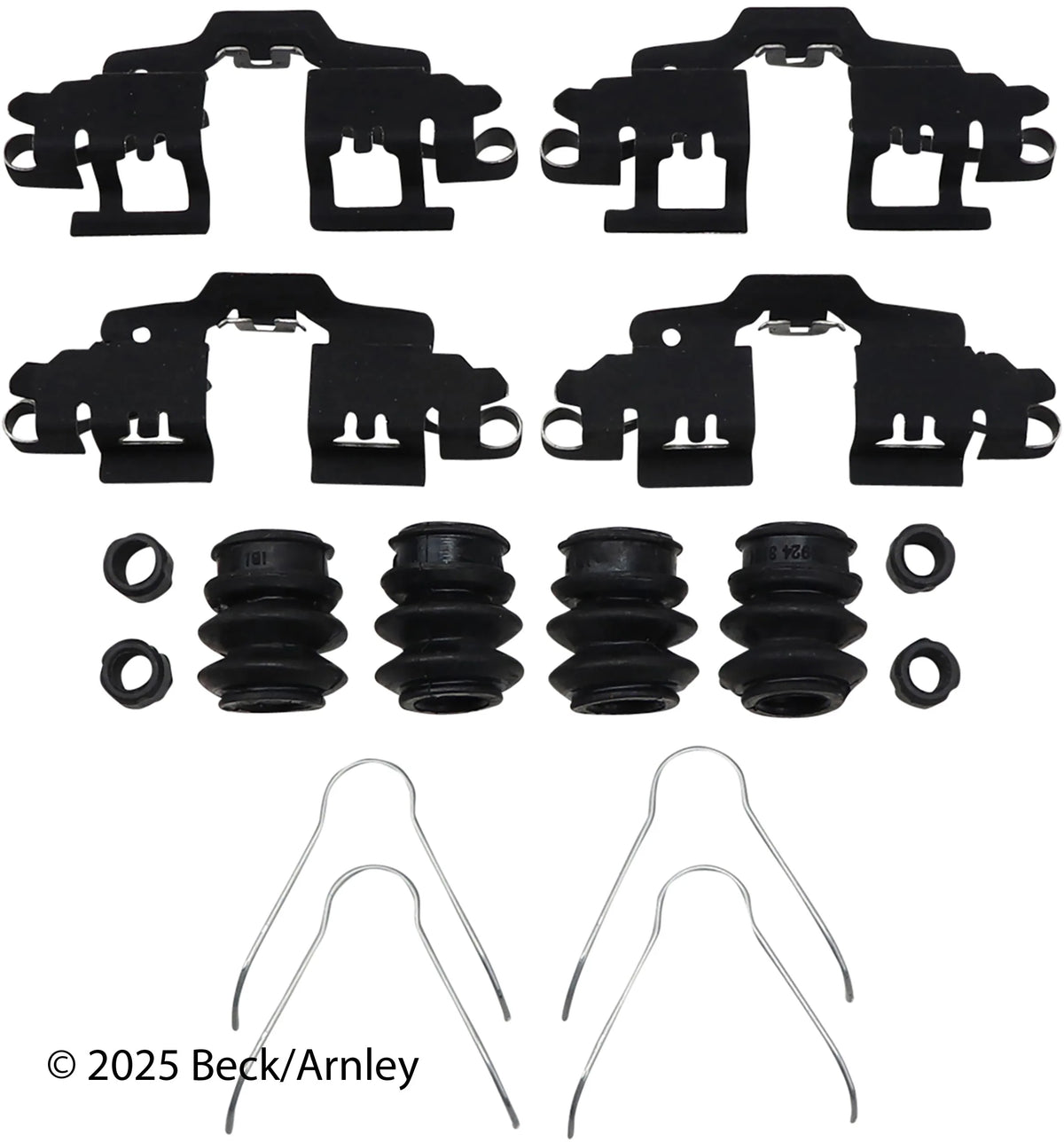 Beck/Arnley 084-1756 2010-2022 Toyota Prius Disc Brake Hardware Kit