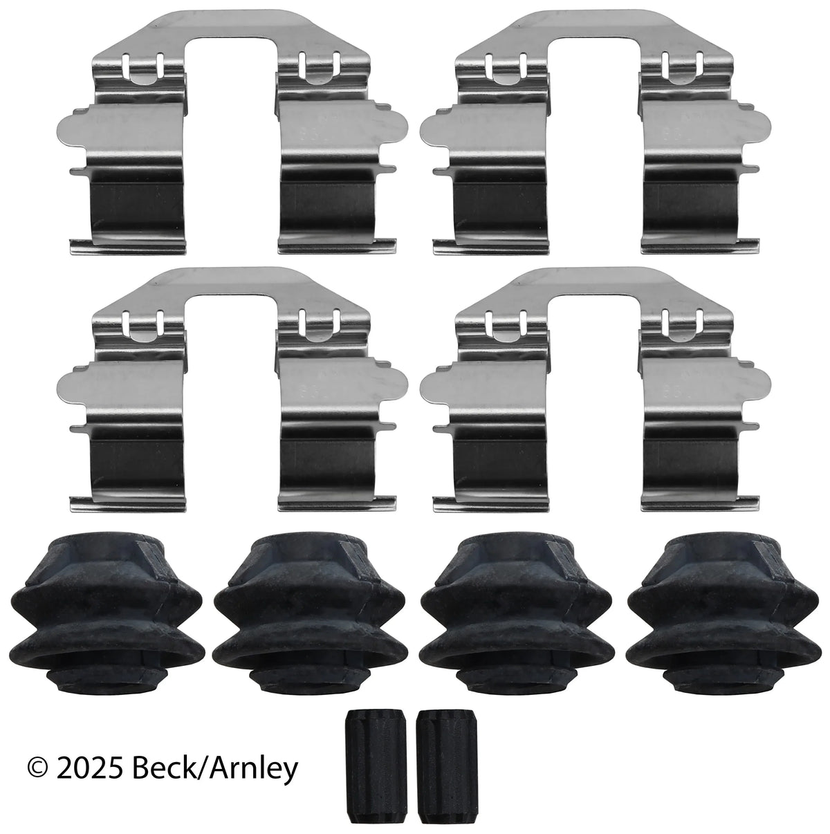 Beck/Arnley 084-1763 2009-2016 Toyota Venza Disc Brake Hardware Kit