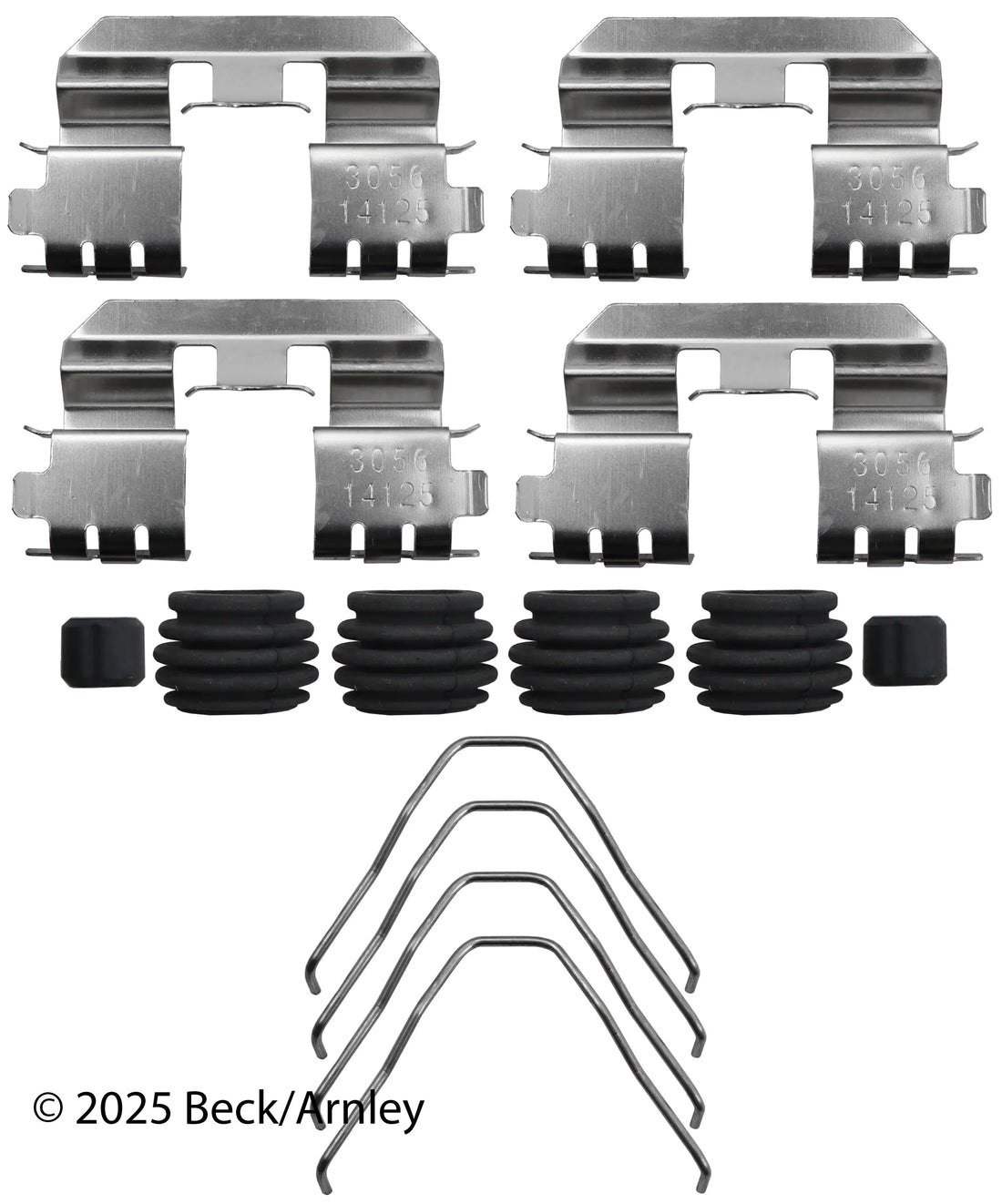 Beck/Arnley 084-1787 2011-2017 Honda Accord Disc Brake Hardware Kit