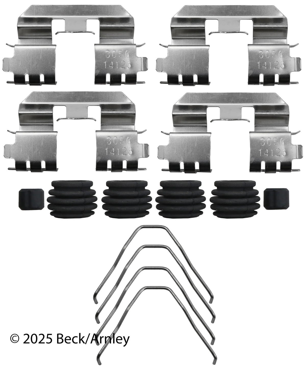Beck/Arnley 084-1787 2011-2017 Honda Accord Disc Brake Hardware Kit
