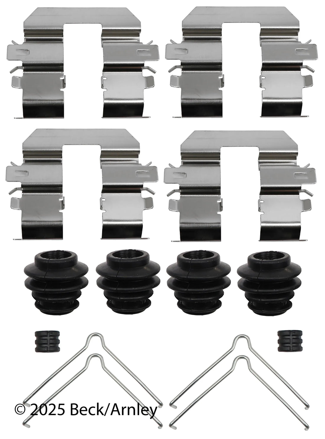 Beck/Arnley 084-2198 2021-2025 Kia Seltos Disc Brake Hardware Kit
