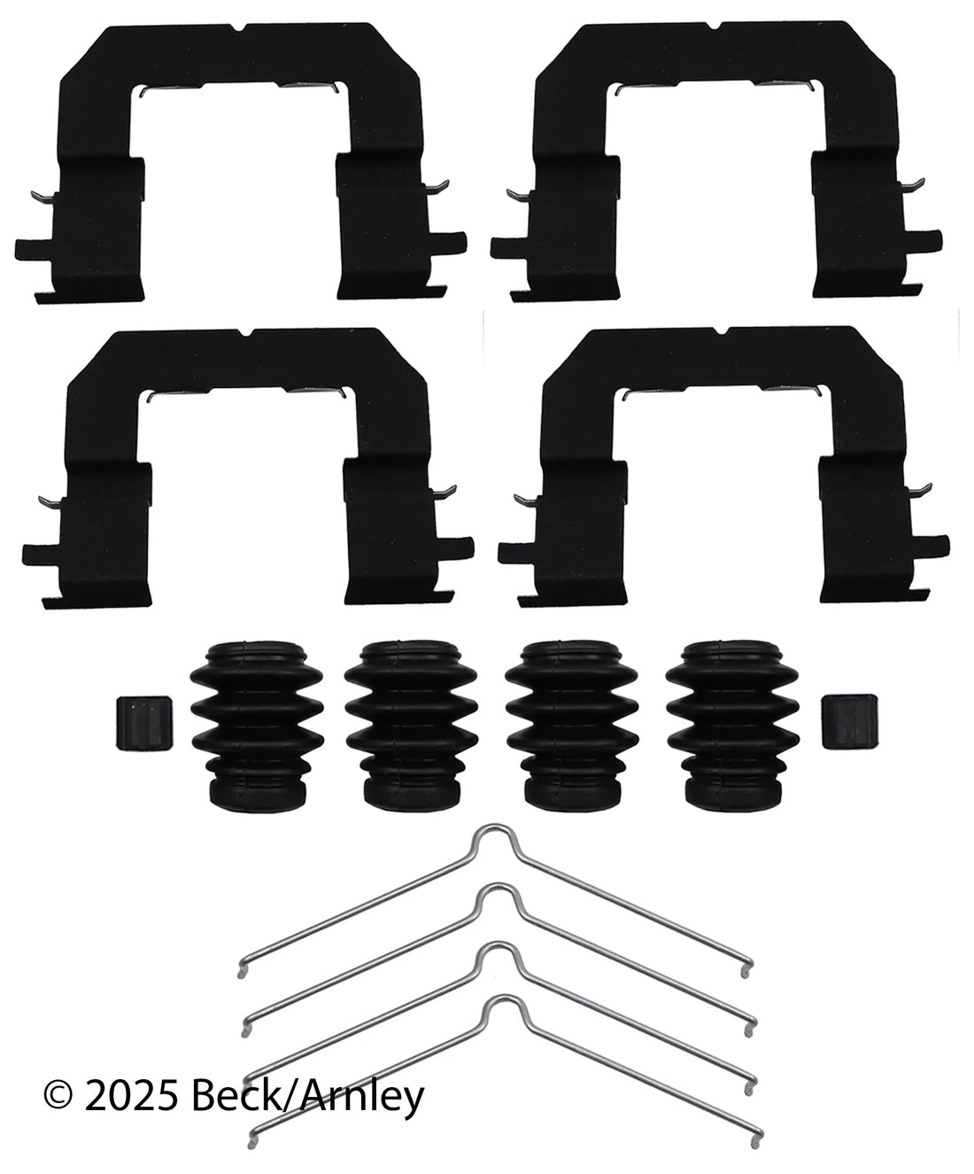 Beck/Arnley 084-2208 2017-2018 Hyundai Santa Fe Sport Disc Brake Hardware Kit