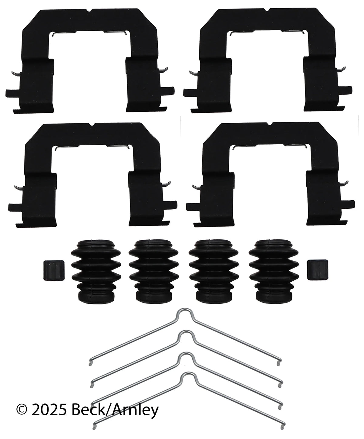 Beck/Arnley 084-2208 2017-2018 Hyundai Santa Fe Sport Disc Brake Hardware Kit