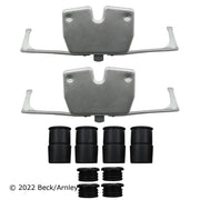 Beck/Arnley 084-2246 2013-2019 BMW 650i xDrive Gran Coupe Disc Brake Hardware Kit