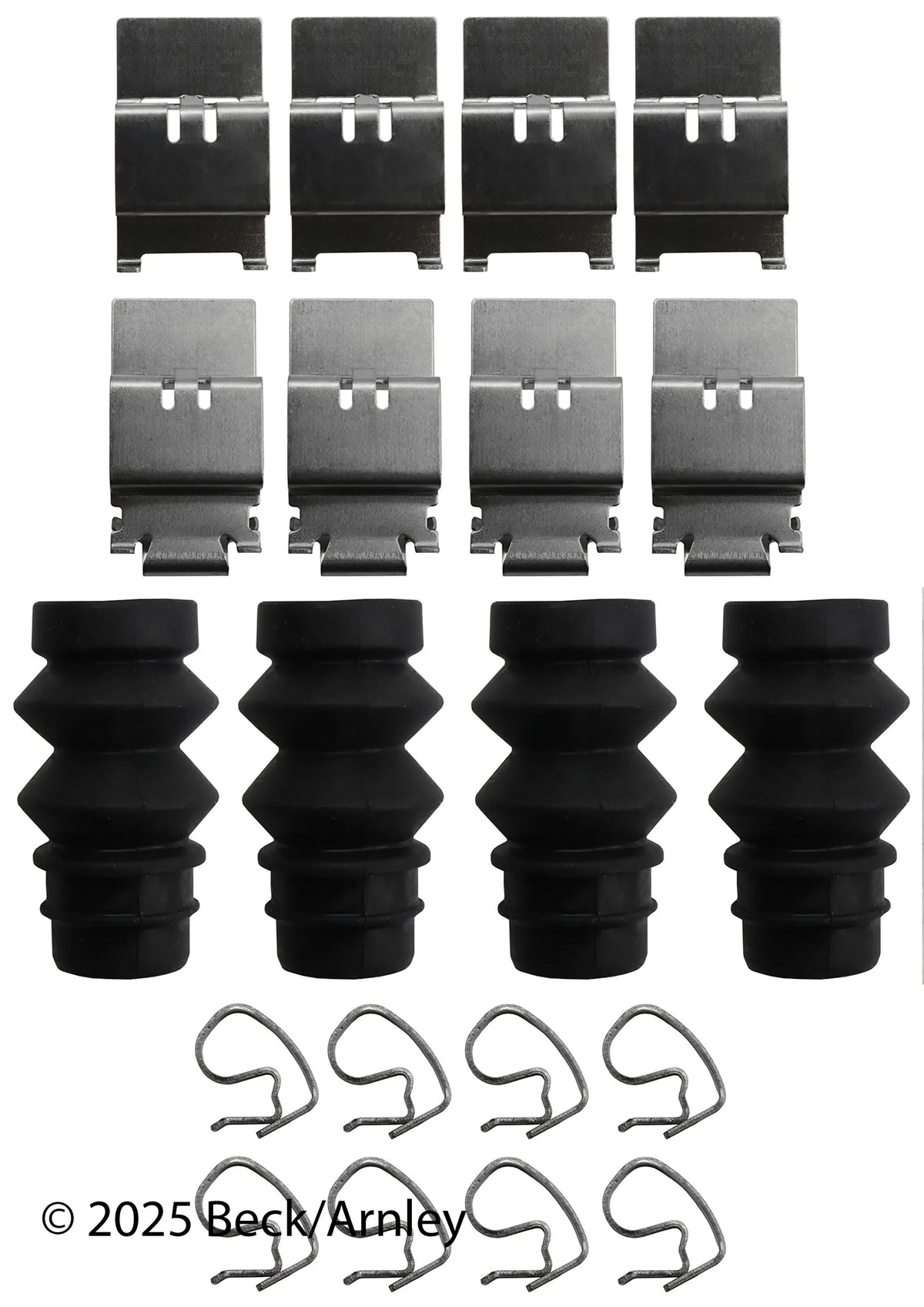 Beck/Arnley 084-2276 2020-2026 Mercedes-Benz CLA250 Disc Brake Hardware Kit