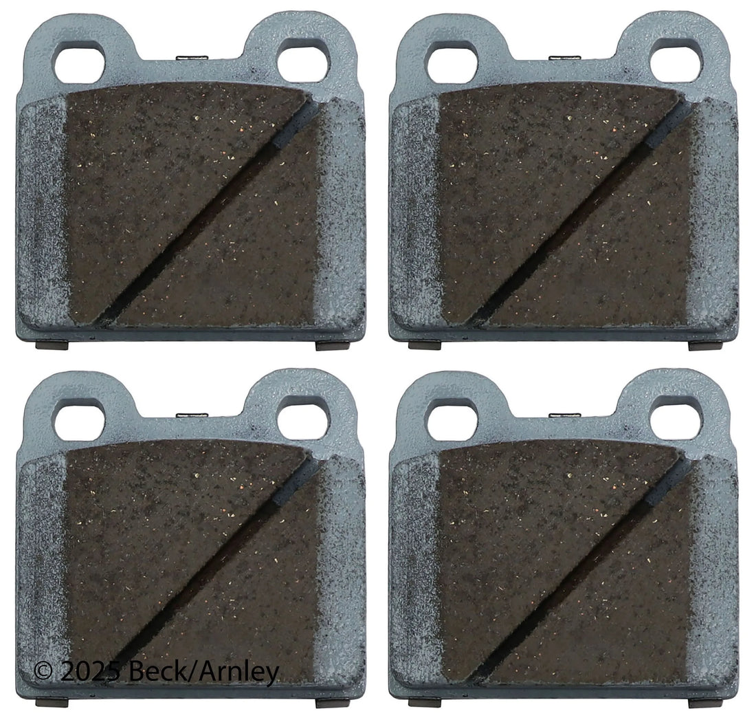 Beck/Arnley 085-0654 1969-1992 Alfa Romeo Spider Disc Brake Pad Set