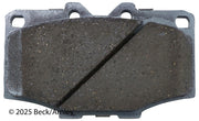 Beck/Arnley 085-0852 1984-1989 Toyota 4Runner Disc Brake Pad Set