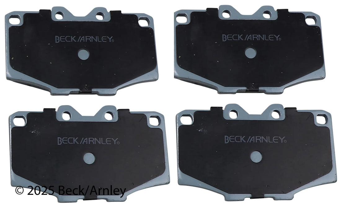 Beck/Arnley 085-0852 1984-1989 Toyota 4Runner Disc Brake Pad Set