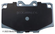Beck/Arnley 085-0852 1984-1989 Toyota 4Runner Disc Brake Pad Set