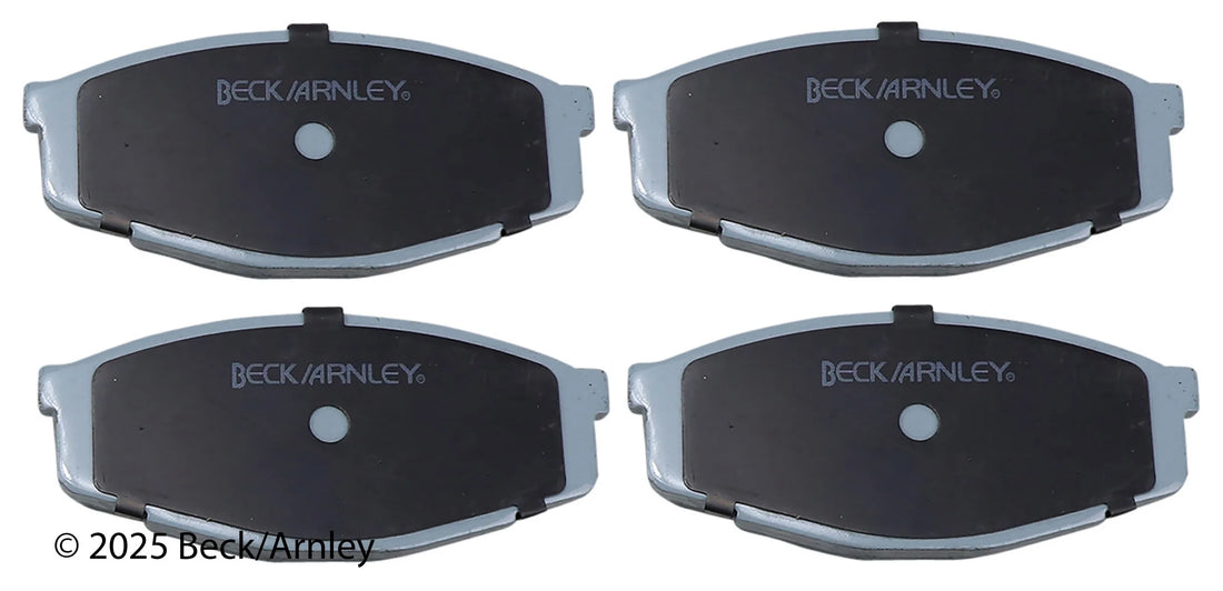 Beck/Arnley 085-1190 1984-1995 Toyota Pickup Disc Brake Pad Set