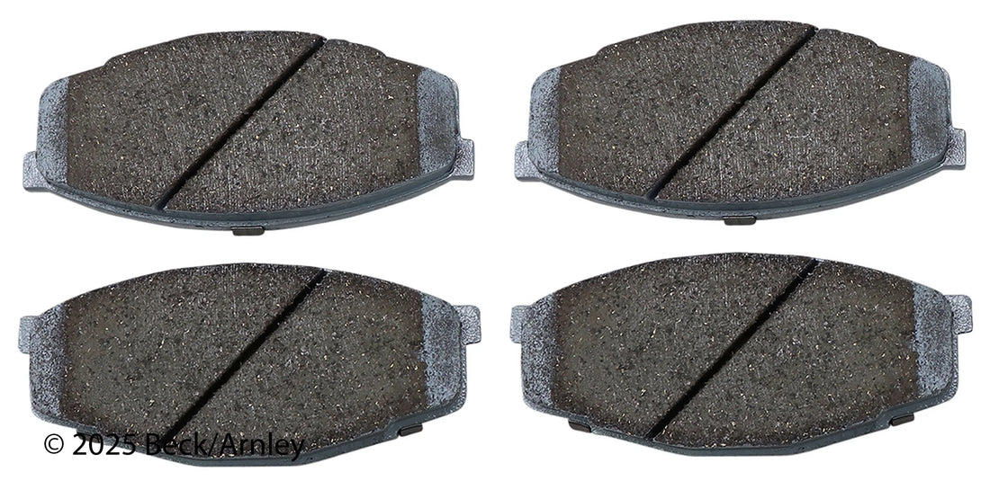 Beck/Arnley 085-1190 1984-1995 Toyota Pickup Disc Brake Pad Set