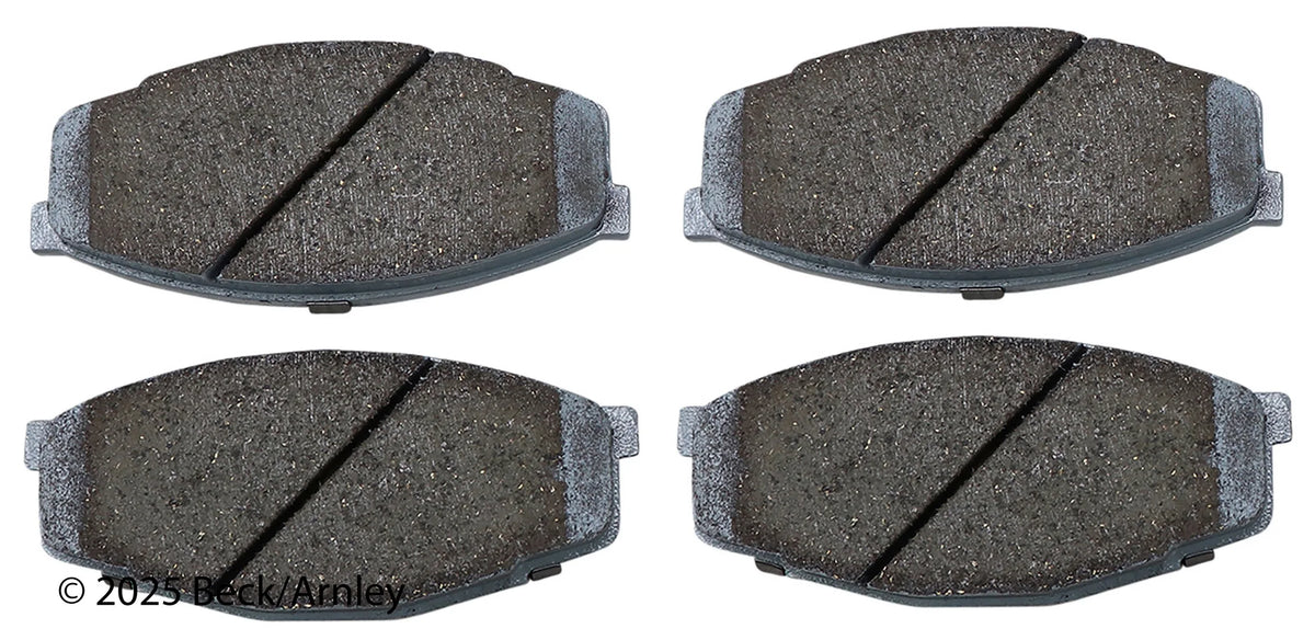 Beck/Arnley 085-1190 1984-1995 Toyota Pickup Disc Brake Pad Set