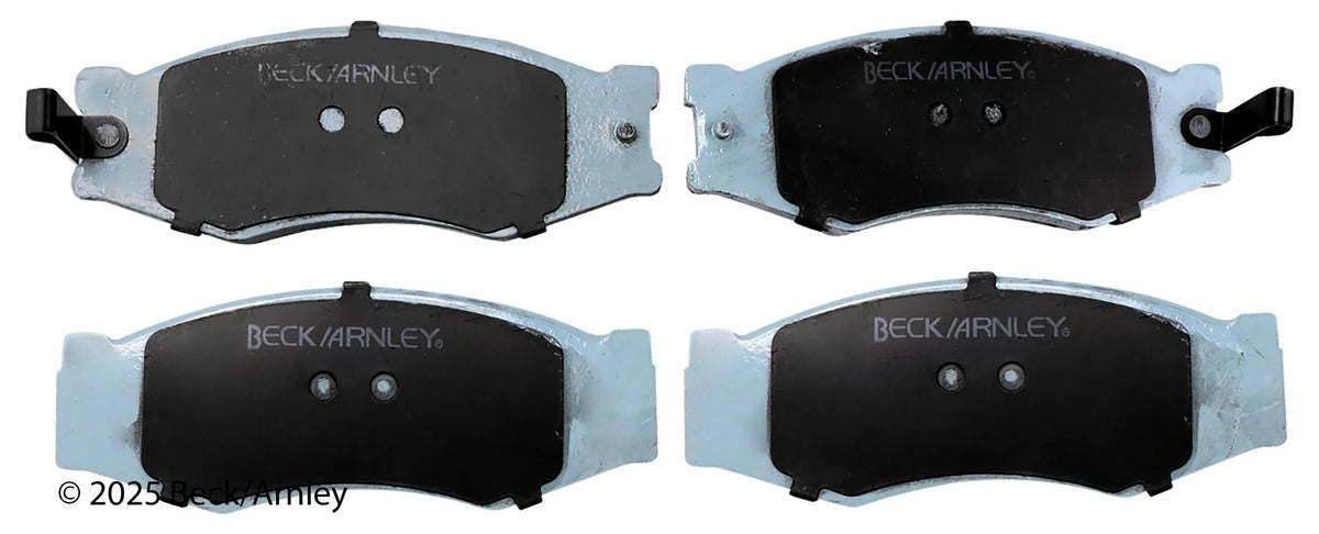 Beck/Arnley 085-1246 1995-1997 Nissan Pickup Disc Brake Pad Set