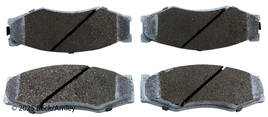 Beck/Arnley 085-1246 1995-1997 Nissan Pickup Disc Brake Pad Set