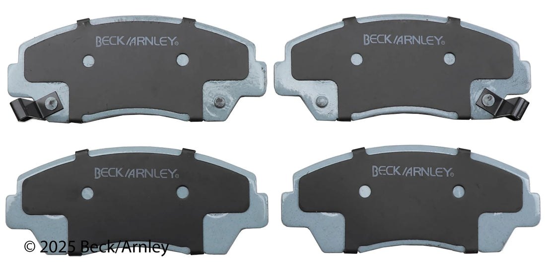 Beck/Arnley 085-1294 1987-1993 Mazda B2200 Disc Brake Pad Set