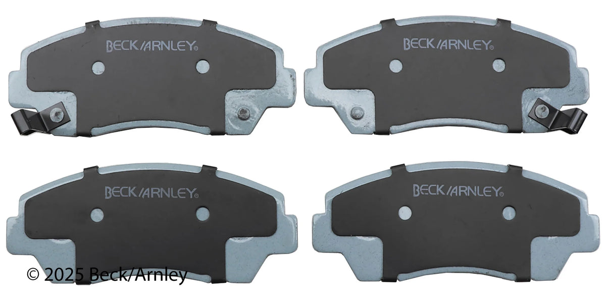 Beck/Arnley 085-1294 1987-1993 Mazda B2200 Disc Brake Pad Set